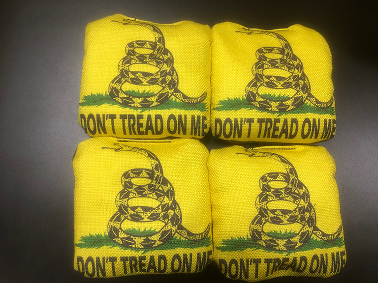 Don't Tread On Me Cornhole Bags Set of 4