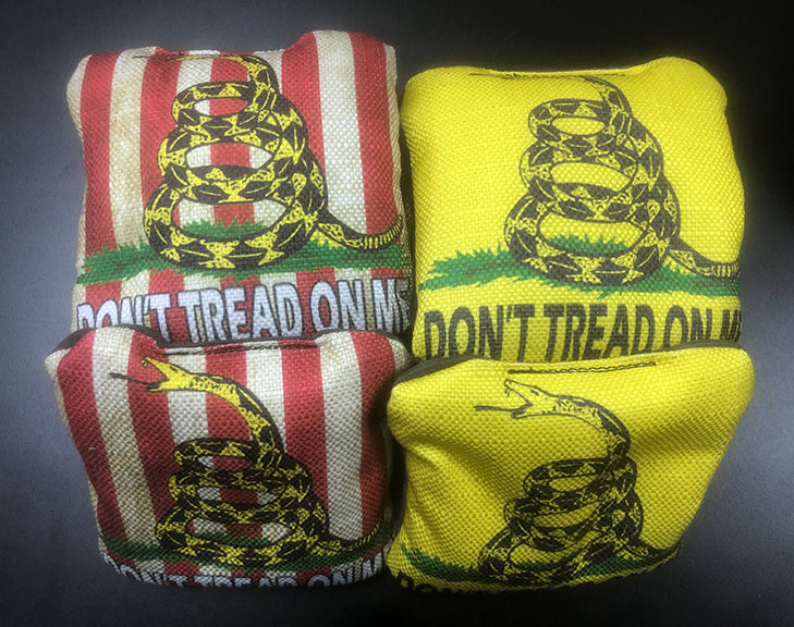 Don't Tread On Me Cornhole Bags Set of 8