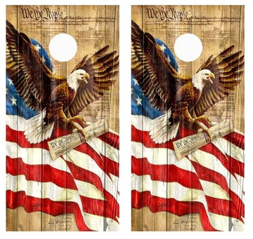 Professional Custom Cornhole Boards with Bags