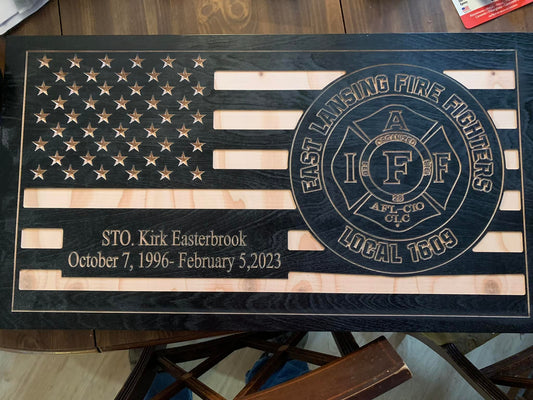 Wood Flags