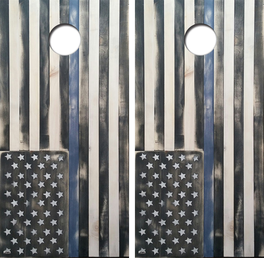 Grunge American Flag Board Skin Wrap FREE LAMINATE