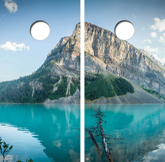 Wilderness Backdrop Conhole Board Skin Wraps FREE LAMINATE