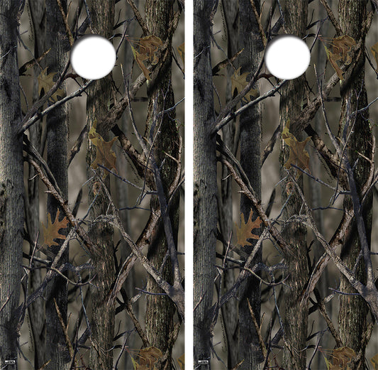 Woods Camo Board Skin Wrap FREE LAMINATE