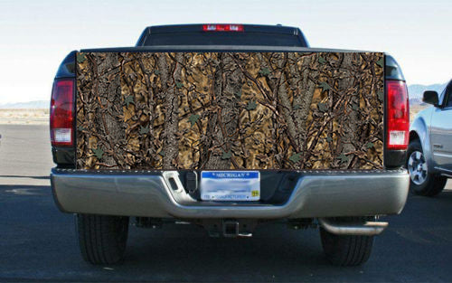 Bushwolf Hybrid Camo Truck Bed Truck Tailgate Wrap Vinyl Graphic Decal Sti